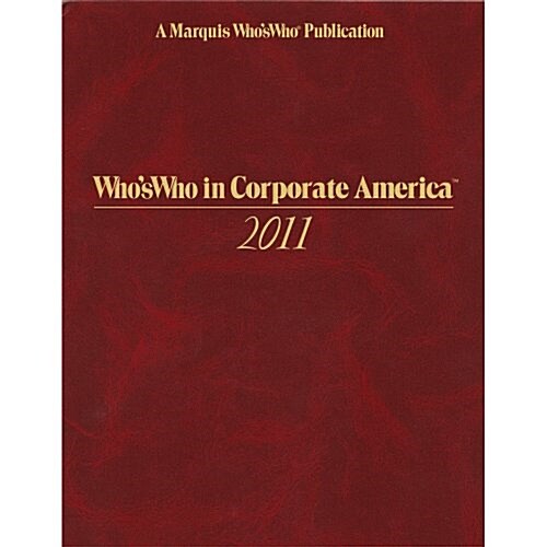 Whos Who in Corporate America (Hardcover, 2011)