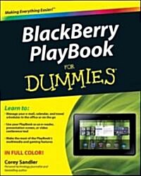 Blackberry Playbook for Dummies (Paperback)