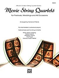 Movie String Quartets for Festivals, Weddings, and All Occasions: Violin 2, Parts (Paperback)