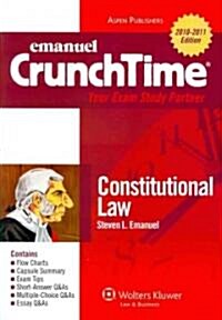 Constitutional Law 2010-2011 (Paperback, 9th)