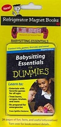 Babysitting Essentials for Dummies: Contact Info, Games, First Aid, and More! [With Magnet(s)] (Paperback)
