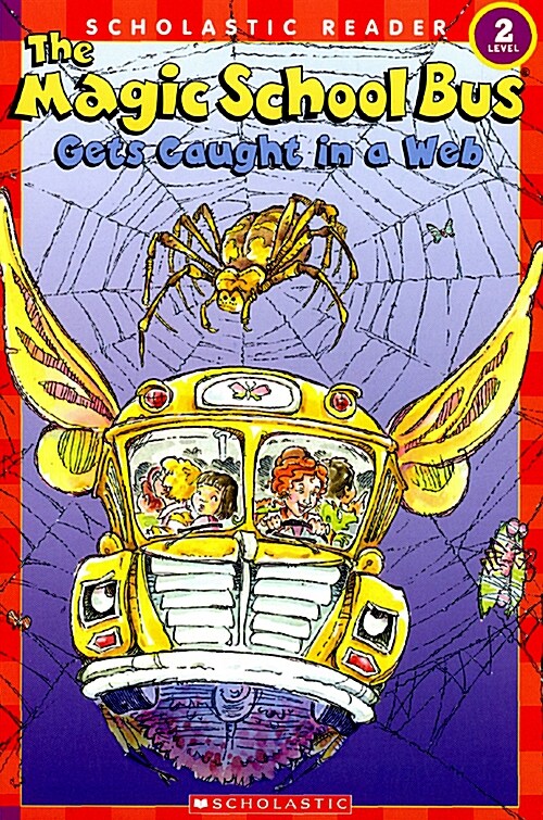 [중고] The Magic School Bus Gets Caught in a Web (Paperback)