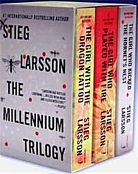[중고] Stieg Larsson‘s Millennium Trilogy Mass Market Boxed Set (Mass Market Paperback, International Edition)