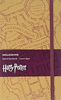Moleskine Harry Potter Limited Edition Notebook, Large, Ruled, Blue (Hardcover, Limited)