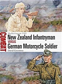 New Zealand Infantryman vs German Motorcycle Soldier : Greece and Crete 1941 (Paperback)