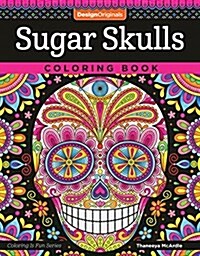 Sugar Skulls Coloring Book (Paperback)