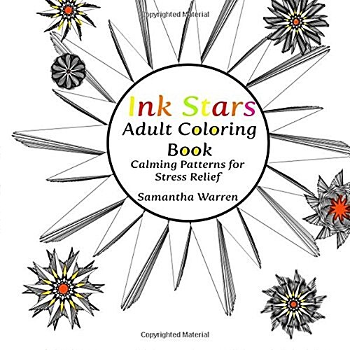 Ink Stars Adult Coloring Book (Paperback, CLR, CSM)