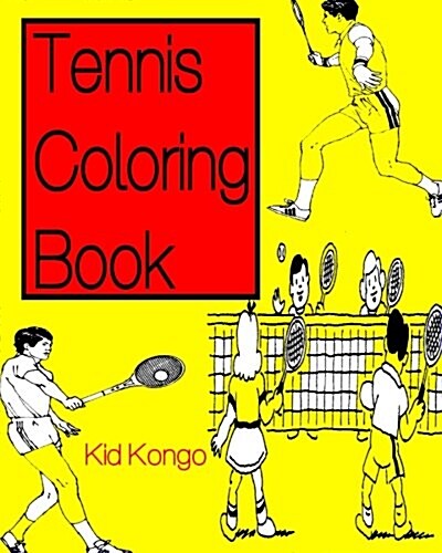 Tennis Coloring Book (Paperback)