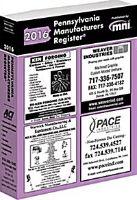 Pennsylvania Manufactures Register 2016 (Paperback)
