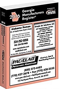 Georgia Manufacturers Register 2016 (Paperback)