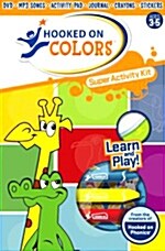 Hooked on Colors Super Activity kit (DVD + MP3 Songs + Activity Pad + Journal + Crayons + Stickers)