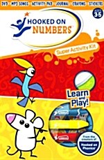 Hooked on Numbers Super Activity kit (DVD + MP3 Songs + Activity Pad + Journal + Crayons + Stickers)