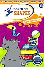 Hooked on Shapes Super Activity kit (DVD + MP3 Songs + Activity Pad + Journal + Crayons + Stickers)