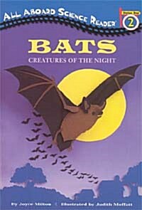 [중고] Bats : Creatures of The Night (Paperback + CD 1장)