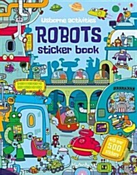 Robots Sticker Book (Paperback)