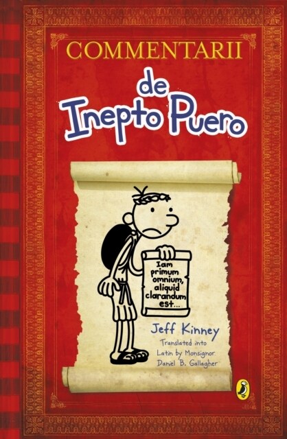 [중고] Commentarii de Inepto Puero (Diary of a Wimpy Kid Latin edition) (Paperback)