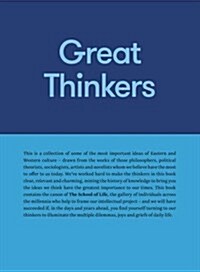 Great Thinkers : Simple Tools from 60 Great Thinkers to Improve Your Life Today (Hardcover)