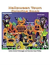 Halloween Town Coloring Book (Paperback)