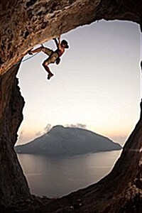 Female Rock Climber at Kalymnos Island, Greece Journal: 150 Page Lined Notebook/Diary (Paperback)