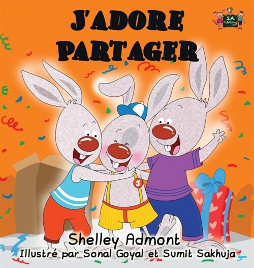 JAdore Partager: I Love to Share (French Edition) (Hardcover)