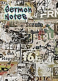 Sermon Notes: Graffiti Cover (Spiral)