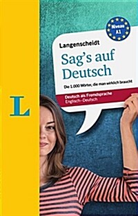 Langenscheidt Sagas Auf Deutsch (Paperback)