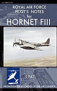 Royal Air Force Pilots Notes for Hornet Fiii (Paperback)