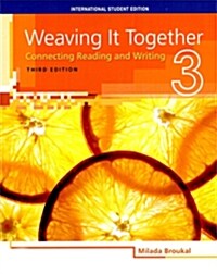 [중고] Weaving It Together 3: Student Book (3rd Edition)