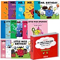 [중고] Mr. Men and Little Miss Sparkly Collection (Paperback 15권 + Audio CD 2장)