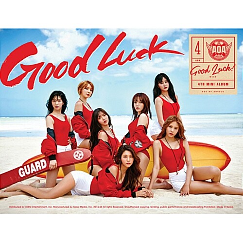 [중고] AOA - 미니 4집 Good Luck: WEEK (A Ver.)
