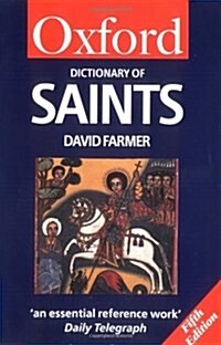 The Oxford Dictionary of Saints (Paperback, 5th)