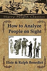 How to Analyze People on Sight (Paperback)