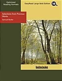 Selections from Previous Works (Paperback)