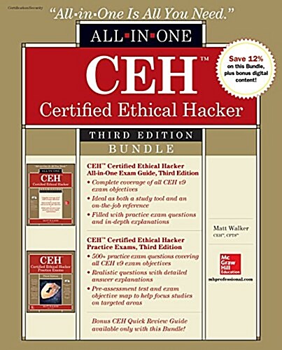 CEH Certified Ethical Hacker Bundle (Paperback, 3)