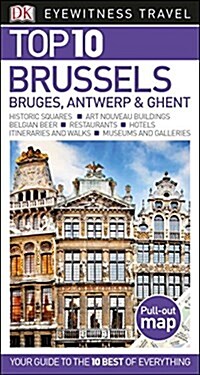 Top 10 Brussels, Bruges, Antwerp & Ghent (Paperback)