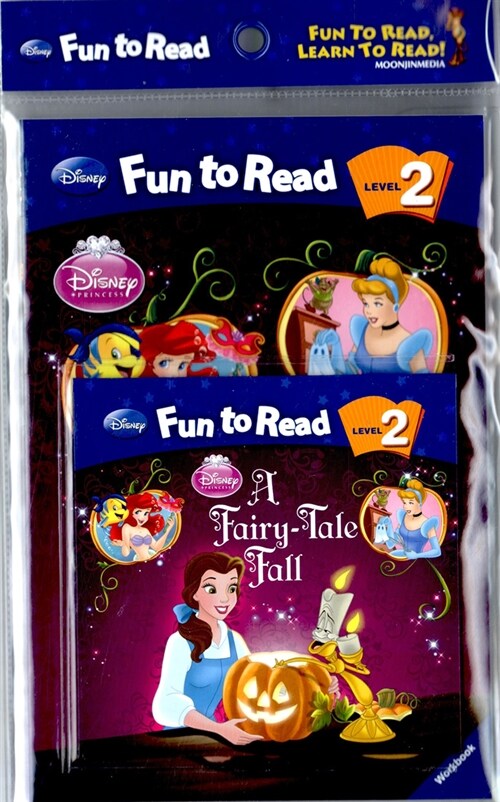 Disney Fun to Read Set 2-12 : A Fairy-Tale Fall (디즈니 공주) (Paperback + Workbook + Audio CD)