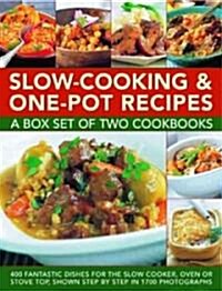 Slow-Cooking & One-Pot Recipes: A Box Set of Two Cookbooks (Hardcover)