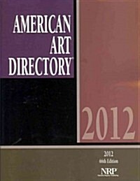 American Art Directory 2012 (Paperback, 66th)