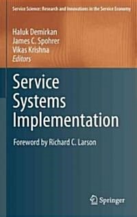 Service Systems Implementation (Hardcover)