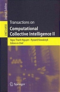 Transactions on Computational Collective Intelligence II (Paperback)