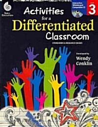 Activities for a Differentiated Classroom Level 3 (Level 3) [With CDROM] (Paperback)