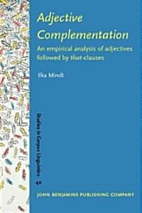 Adjective Complementation (Hardcover)