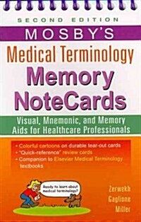 Mosbys Medical Terminology Memory NoteCards (Spiral, 2)