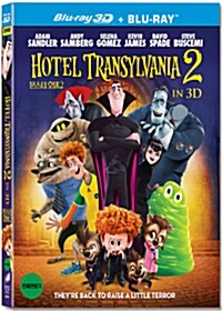 [3D 블루레이] 몬스터 호텔 2 : 슬립케이스 한정판 콤보팩 (2disc: 3D+2D)