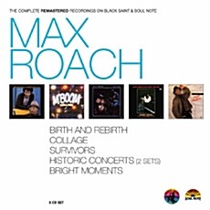 [수입] Max Roach - The Complete Remastered Recordings on Black Saint & Soul Note [6CD]