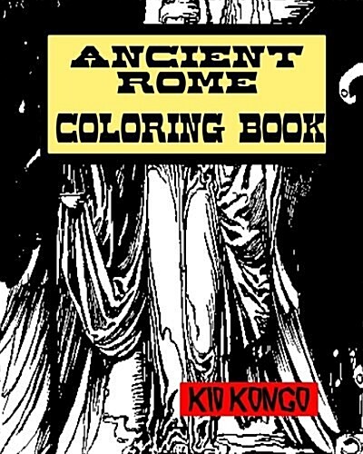 Ancient Rome Coloring Book (Paperback)