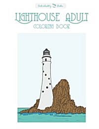 Lighthouse Adult Coloring Book (Paperback)