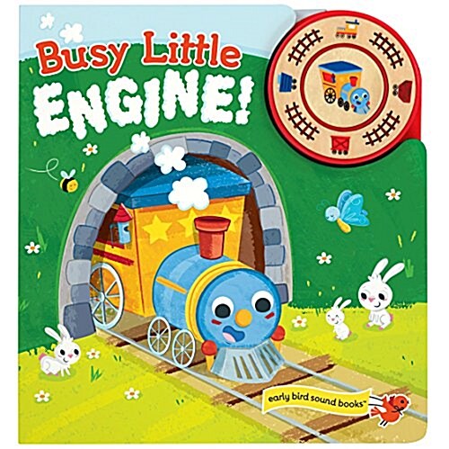 Busy Little Engine: Sound Book Wood Button Module (Board Books)
