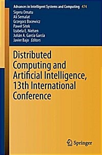 Distributed Computing and Artificial Intelligence, 13th International Conference (Paperback, 2016)