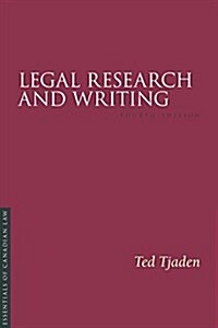 Legal Research and Writing, 4/E (Paperback, 4)